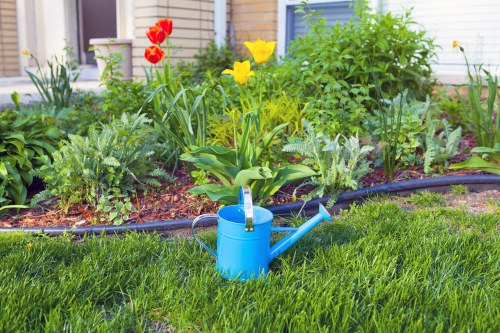Gardeners Southborough caring for a well-kept local garden