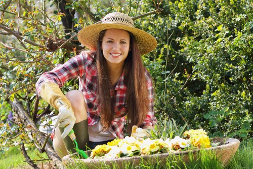 Residential garden care in Southborough with planting and pruning
