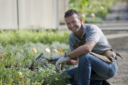 Illustration of a resolved gardening service concern